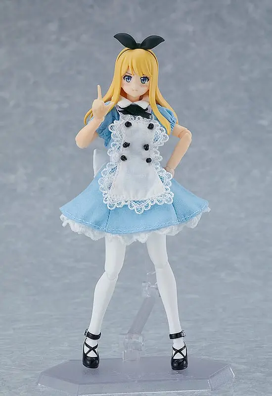 Original Character Figma Figurka Akcji Female Body (Alice) z Sukienką i Fartuszkiem Outfit 13 cm zdjęcie produktu