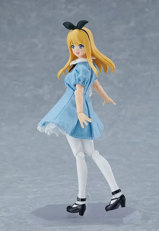 Original Character Figma Figurka Akcji Female Body (Alice) z Sukienką i Fartuszkiem Outfit 13 cm zdjęcie produktu