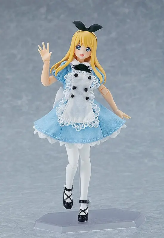 Original Character Figma Figurka Akcji Female Body (Alice) z Sukienką i Fartuszkiem Outfit 13 cm zdjęcie produktu