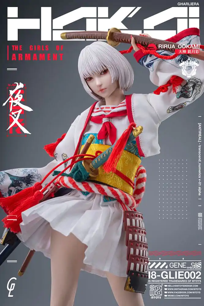 Figurka Akcji Original Character i8Toys x Gharliera 1/6 The Girls of Armament Rirua Ookami 28 cm zdjęcie produktu