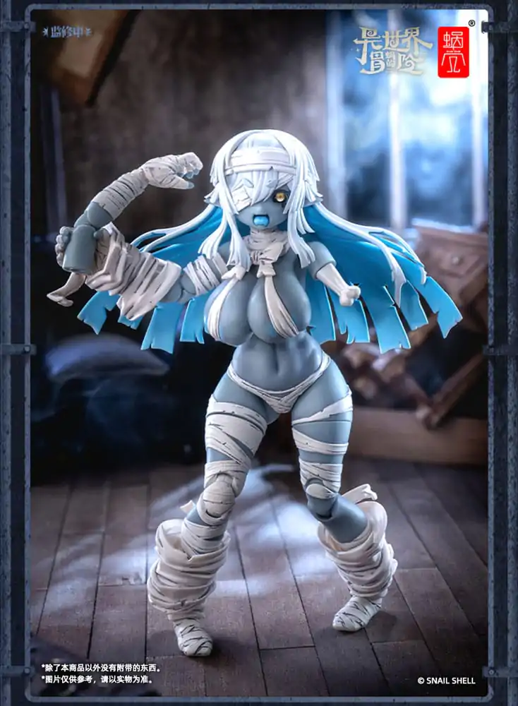 Original Character Action Figure Kit 1/12 RPG-03 Zombie Girl Grisa 15 cm Figurka Akcji do Składania zdjęcie produktu