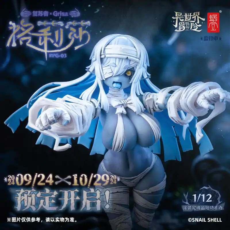 Original Character Action Figure Kit 1/12 RPG-03 Zombie Girl Grisa 15 cm Figurka Akcji do Składania zdjęcie produktu