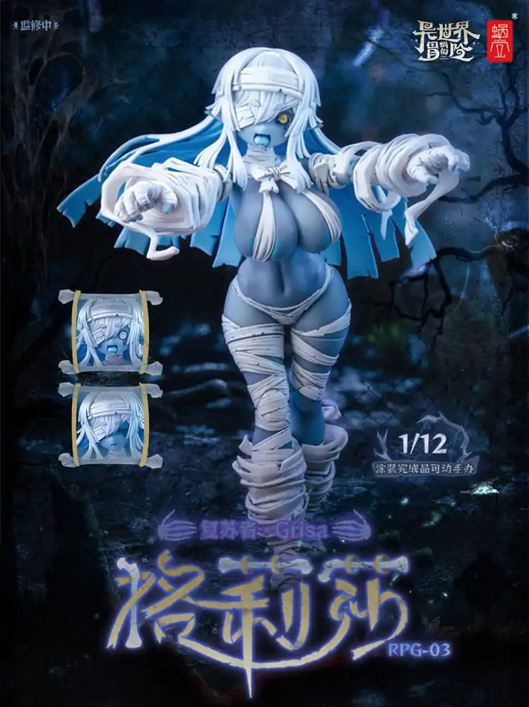 Original Character Action Figure Kit 1/12 RPG-03 Zombie Girl Grisa 15 cm Figurka Akcji do Składania zdjęcie produktu