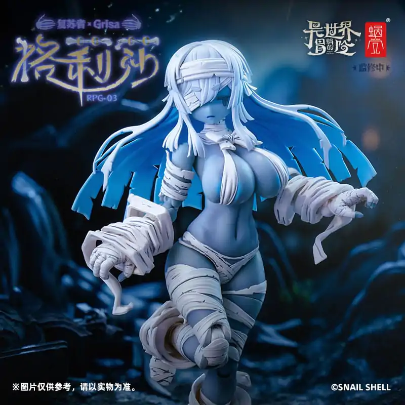 Original Character Action Figure Kit 1/12 RPG-03 Zombie Girl Grisa 15 cm Figurka Akcji do Składania zdjęcie produktu