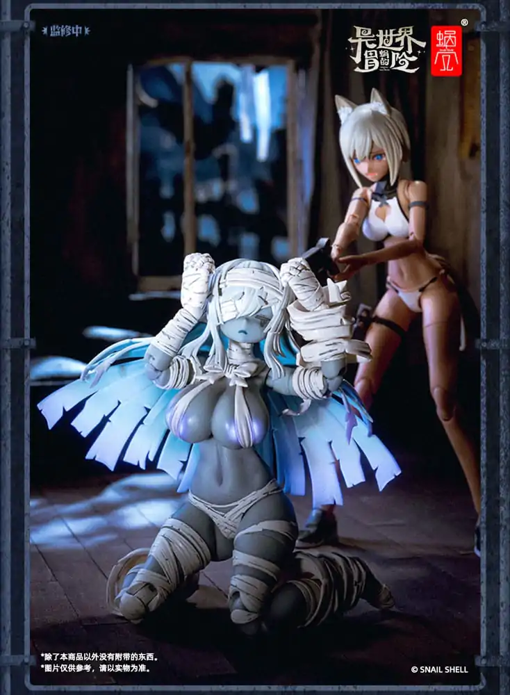 Original Character Action Figure Kit 1/12 RPG-03 Zombie Girl Grisa 15 cm Figurka Akcji do Składania zdjęcie produktu