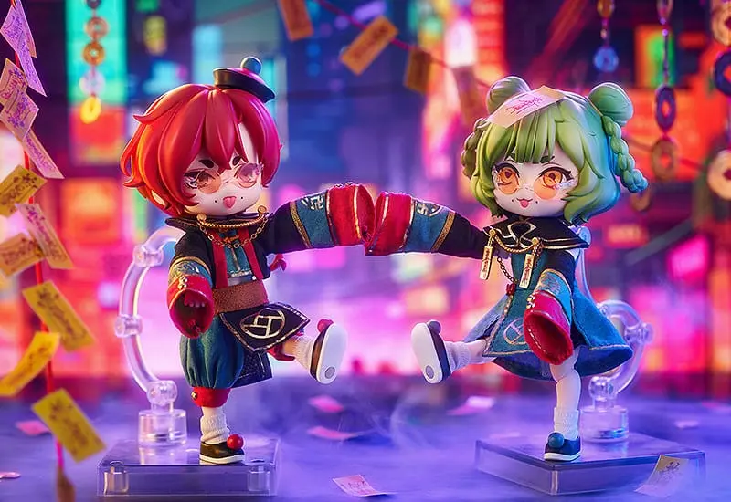 Original Character Nendoroid Doll Figurka Akcji Chiński Jiangshi Bliźniaków: Garlic 14 cm zdjęcie produktu