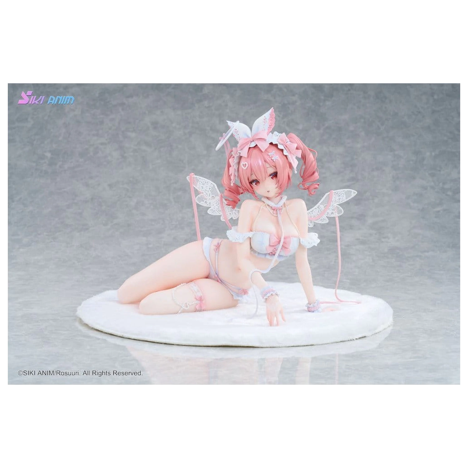 Figurka PVC Original Character 1/4 White Rabbit Rosu Angel Ver. Ilustrowana przez Rosuuri 23 cm zdjęcie produktu