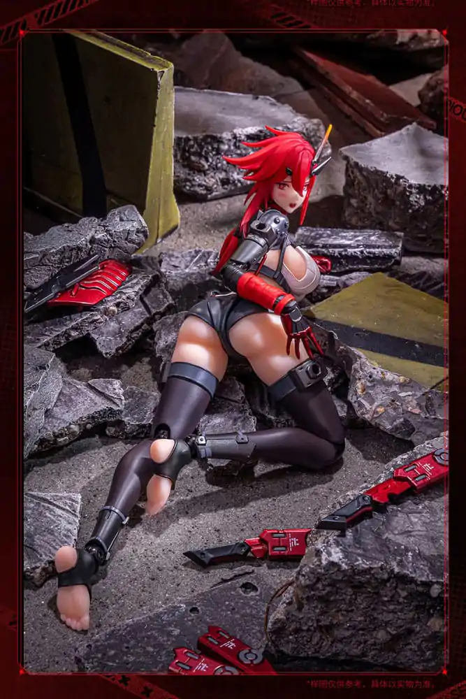 Oryginalna postać bezszwowa Action Figure 1/9 Wolf-Mastiff Force Karas Samurai 20 cm zdjęcie produktu