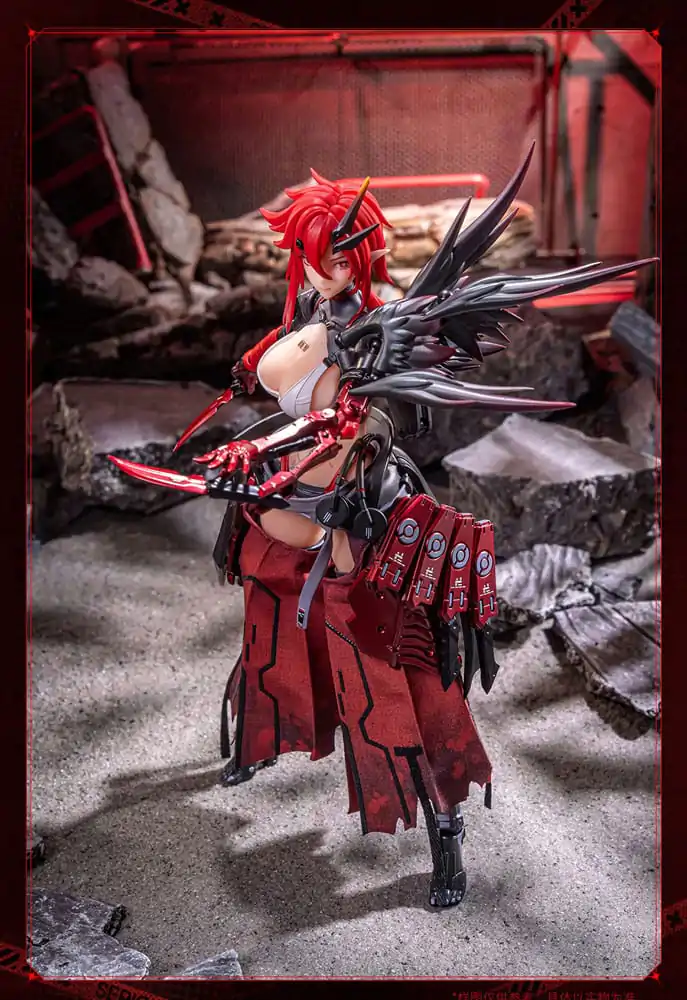 Oryginalna postać bezszwowa Action Figure 1/9 Wolf-Mastiff Force Karas Samurai 20 cm zdjęcie produktu