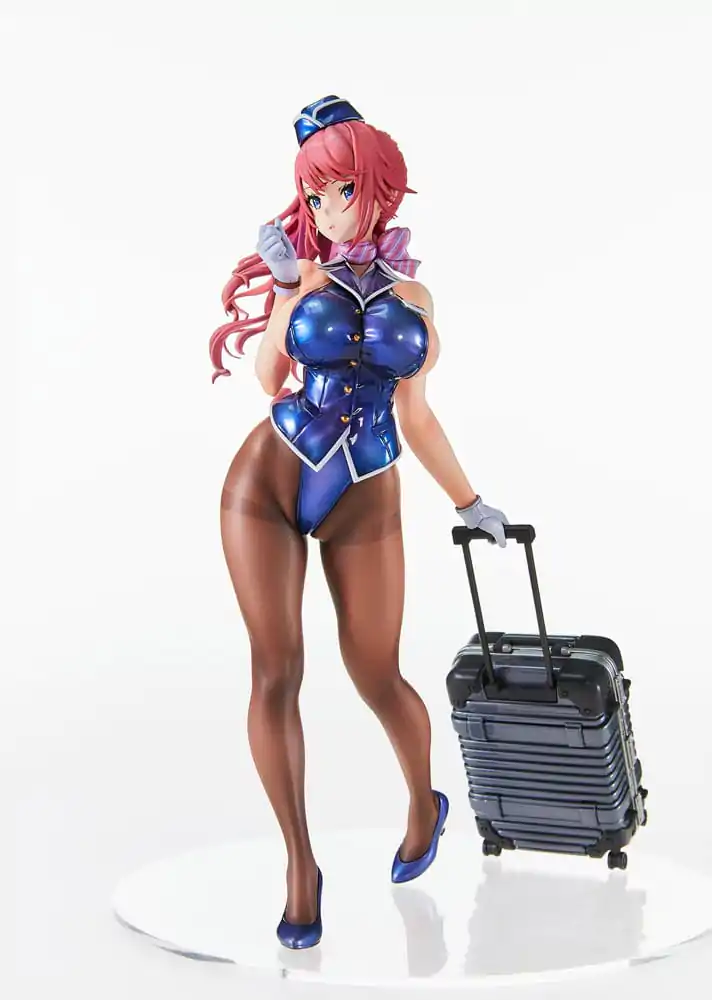 Oryginalna figurka PVC Original Character Tight na Oshigoto Work 3: Cabin Attendant Aya Saionji 25 cm zdjęcie produktu