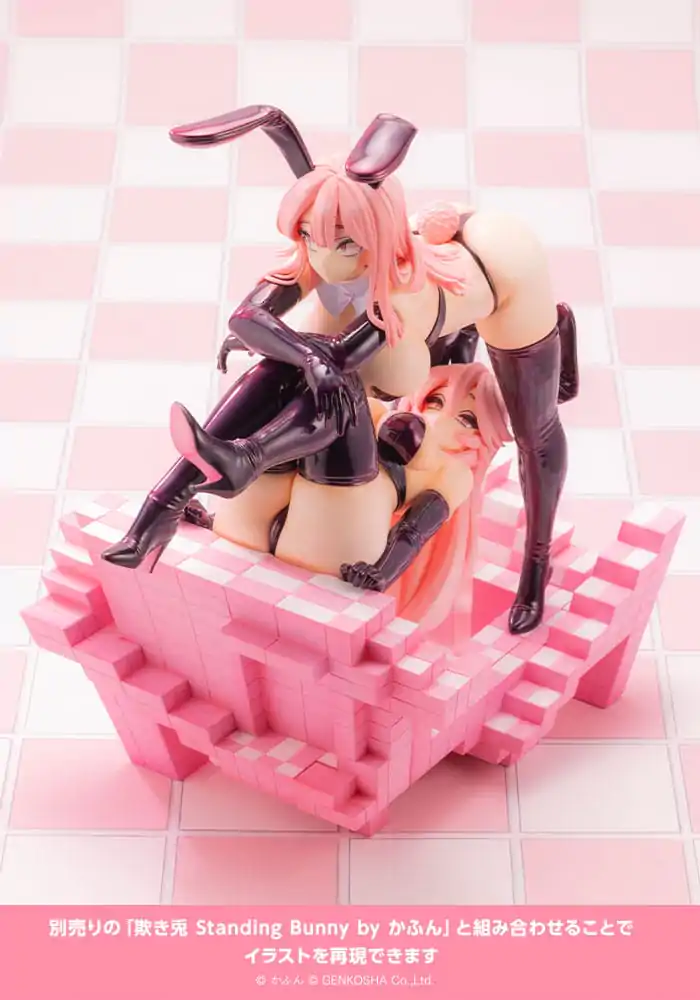 Oryginalna Postać Trick Bunnies PVC Statua 1/7 Sitting Bunny Ilustracja Kafun 24 cm zdjęcie produktu