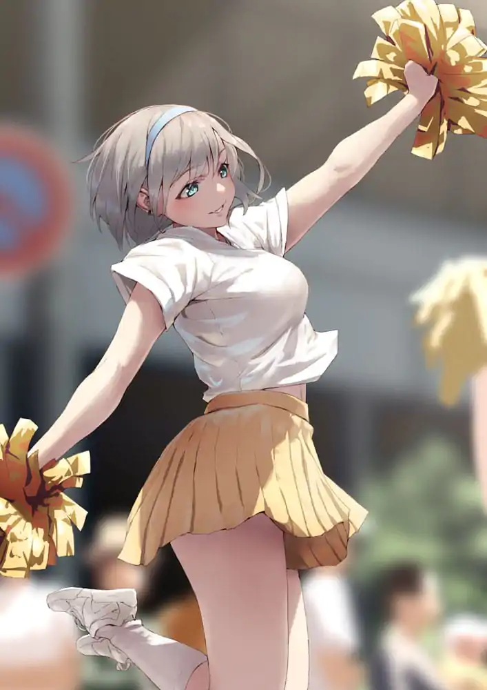 Oryginalna Ilustracja Statuetka PVC 1/6 Cheerleader Riku illustration by Jonsun Limited Edition 29 cm zdjęcie produktu