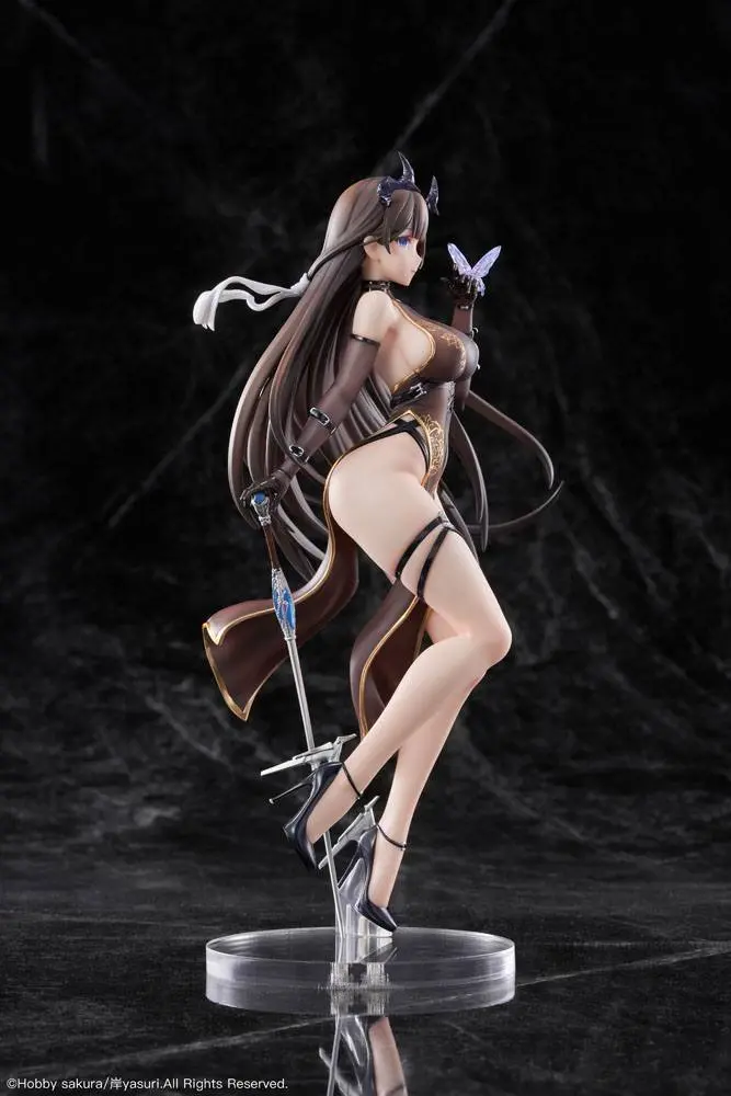 Oryginalna Ilustracja Statua PVC 1/6 Moen Devil Ver. Ilustracja autorstwa Kishi Yasuri Limited Edition 26 cm zdjęcie produktu