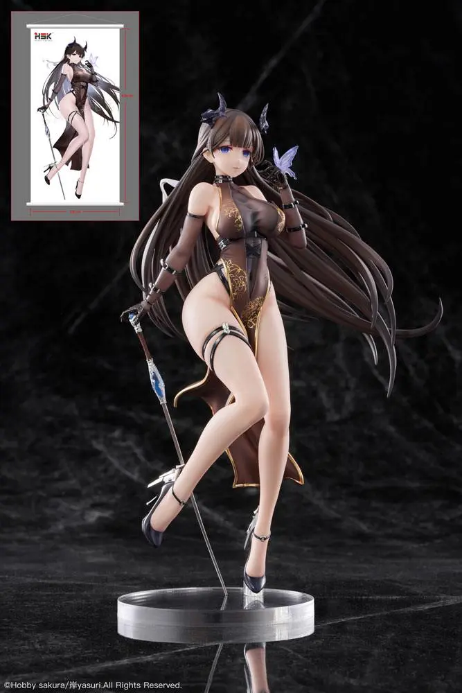 Oryginalna Ilustracja Statua PVC 1/6 Moen Devil Ver. Ilustracja autorstwa Kishi Yasuri Limited Edition 26 cm zdjęcie produktu