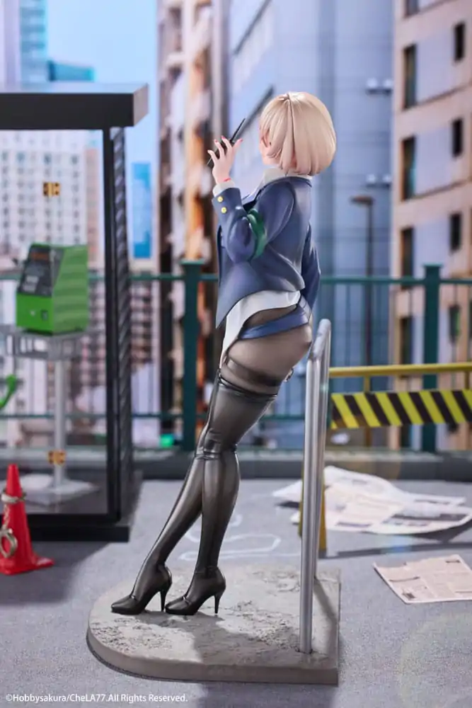 Oryginalna Ilustracja PVC Statua 1/6 Naughty Police Woman Ilustracja autorstwa CheLA77 Limitowana Edycja 27 cm zdjęcie produktu