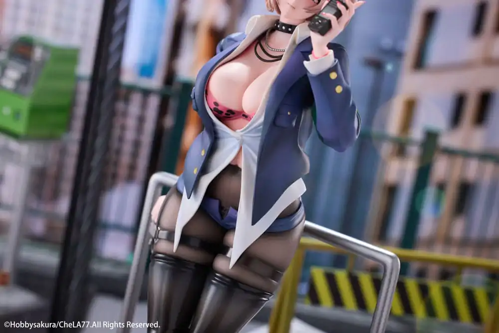 Oryginalna Ilustracja PVC Statua 1/6 Naughty Police Woman Ilustracja autorstwa CheLA77 Limitowana Edycja 27 cm zdjęcie produktu