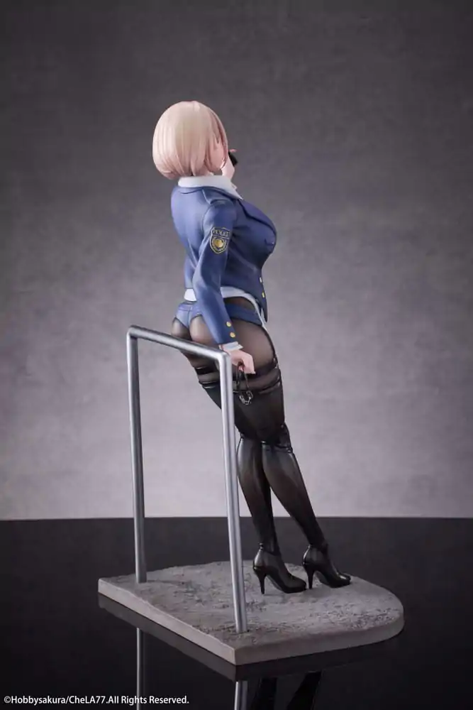 Oryginalna Ilustracja PVC Statua 1/6 Naughty Police Woman Ilustracja autorstwa CheLA77 Limitowana Edycja 27 cm zdjęcie produktu