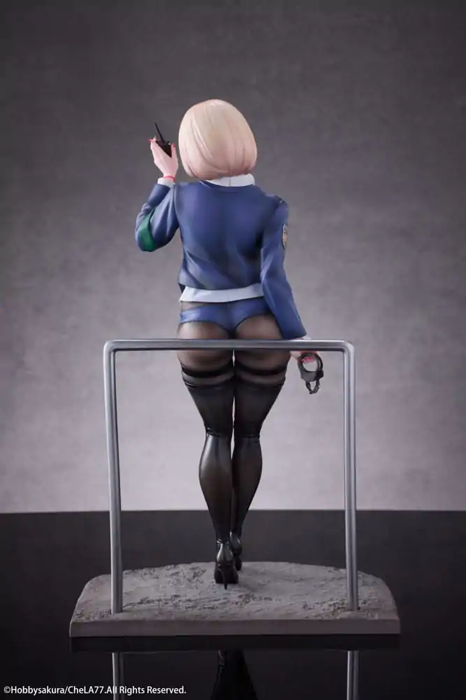 Oryginalna Ilustracja PVC Statua 1/6 Naughty Police Woman Ilustracja autorstwa CheLA77 Limitowana Edycja 27 cm zdjęcie produktu