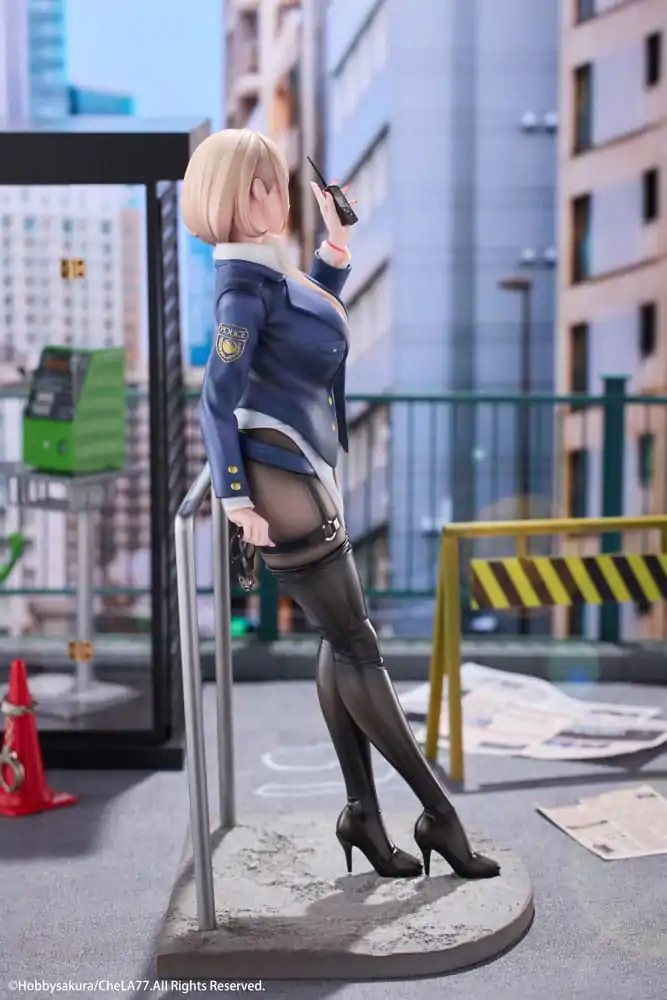 Oryginalna Ilustracja PVC Statua 1/6 Naughty Police Woman Ilustracja autorstwa CheLA77 Limitowana Edycja 27 cm zdjęcie produktu
