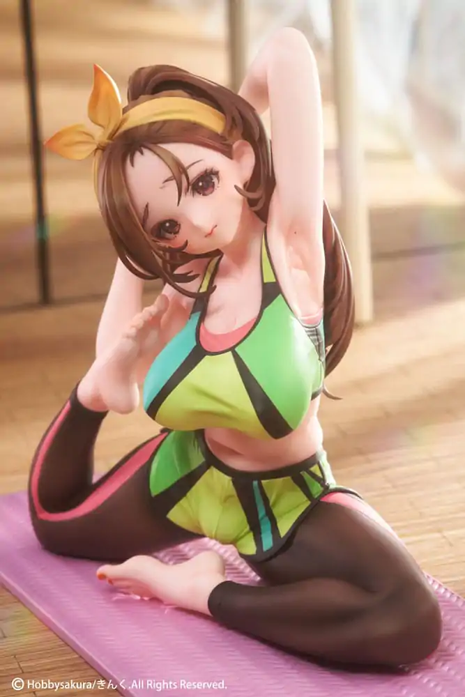 Oryginalna Ilustracja PVC Statuetka 1/7 Yoga Shoujo ilustracja autorstwa Kinku Bonus Inclusive Limited Edition 14 cm zdjęcie produktu