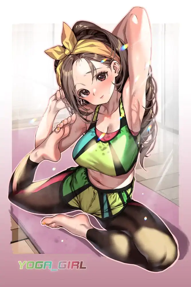 Oryginalna Ilustracja PVC Statuetka 1/7 Yoga Shoujo ilustracja autorstwa Kinku Bonus Inclusive Limited Edition 14 cm zdjęcie produktu