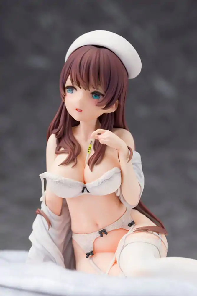 Oryginalna ilustracja Vispo Statue 1/6 Pielęgniarka no!? Natsuho-san Onetsu Hakarimashoone 14 cm zdjęcie produktu