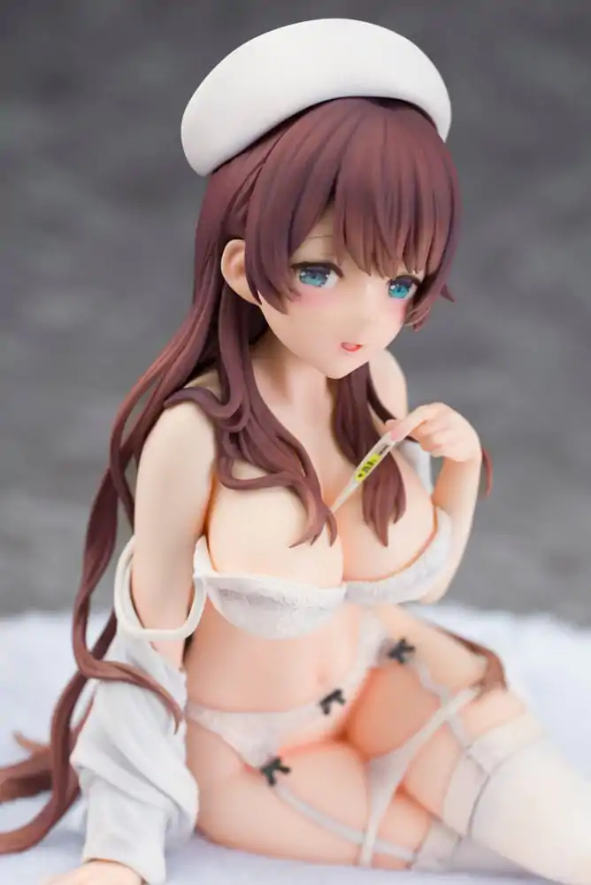 Oryginalna ilustracja Vispo Statue 1/6 Pielęgniarka no!? Natsuho-san Onetsu Hakarimashoone 14 cm zdjęcie produktu