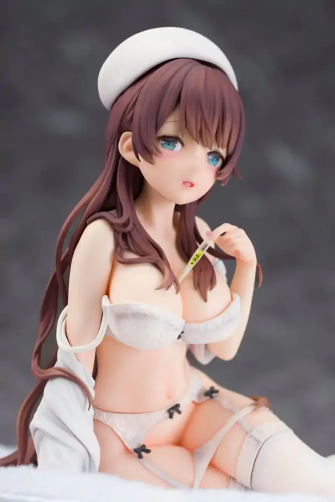 Oryginalna ilustracja Vispo Statue 1/6 Pielęgniarka no!? Natsuho-san Onetsu Hakarimashoone 14 cm zdjęcie produktu