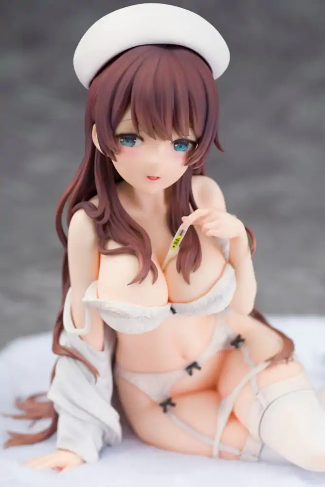 Oryginalna ilustracja Vispo Statue 1/6 Pielęgniarka no!? Natsuho-san Onetsu Hakarimashoone 14 cm zdjęcie produktu