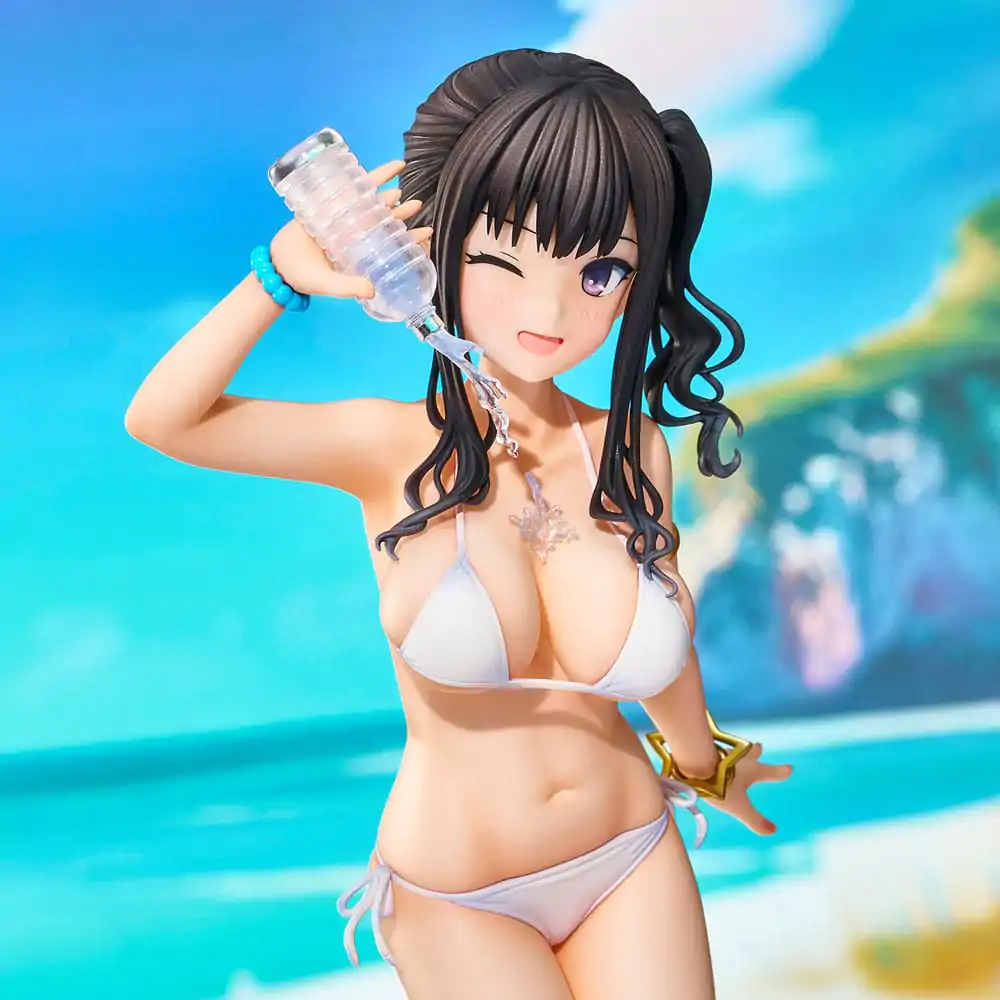 Oryginalna Ilustracja PVC Statua Kaede Illustration Miyuki Sasaki Summer Cloud White Bikini Ver. 25 cm zdjęcie produktu
