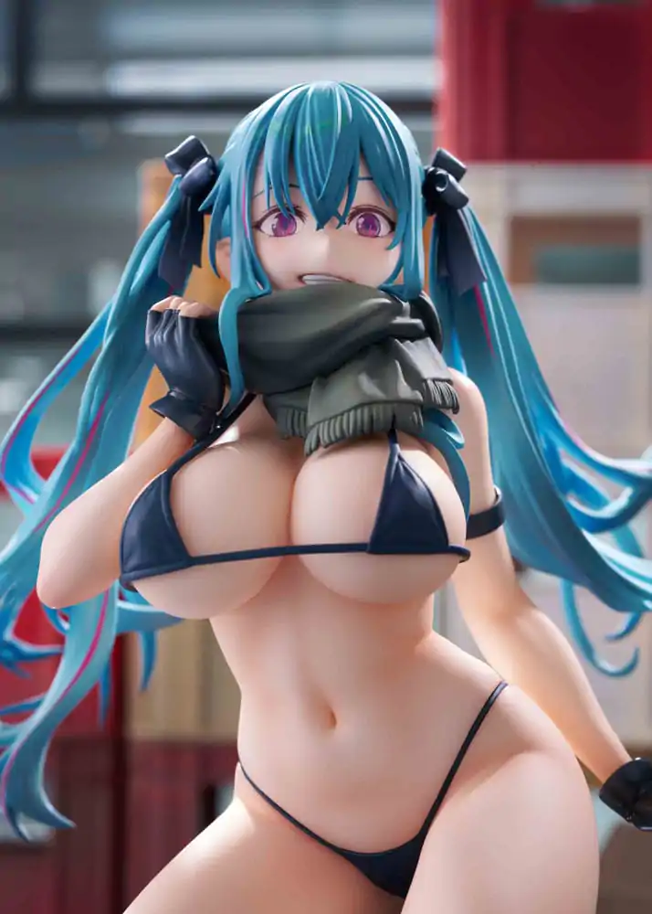 Oryginalna ilustracja Statua PVC 1/7 Warehouse Aoko Illustration by FreeStyle AmiAmi Limited Edition 16 cm zdjęcie produktu