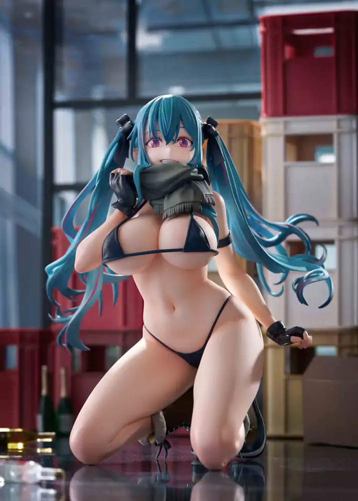 Oryginalna ilustracja Statua PVC 1/7 Warehouse Aoko Illustration by FreeStyle AmiAmi Limited Edition 16 cm zdjęcie produktu