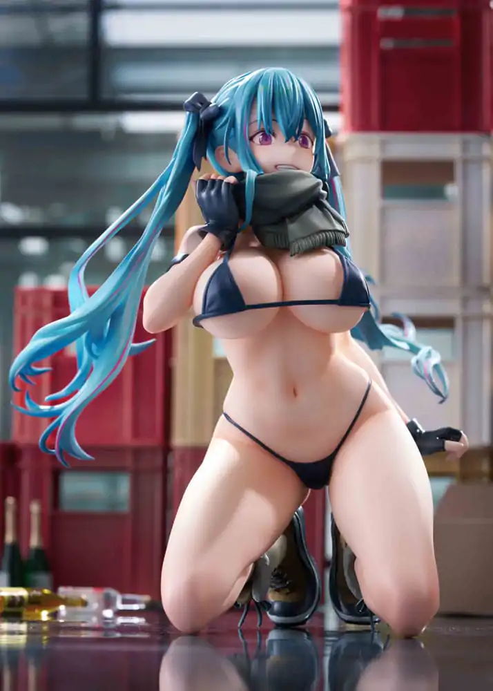 Oryginalna ilustracja Statua PVC 1/7 Warehouse Aoko Illustration by FreeStyle AmiAmi Limited Edition 16 cm zdjęcie produktu