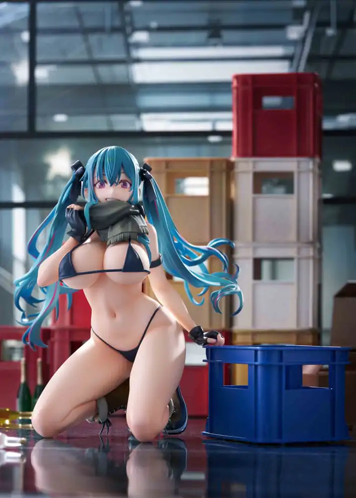 Oryginalna ilustracja Statua PVC 1/7 Warehouse Aoko Illustration by FreeStyle AmiAmi Limited Edition 16 cm zdjęcie produktu