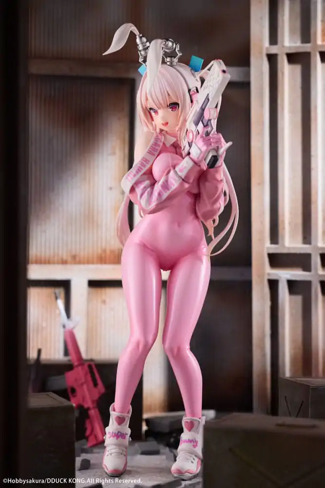 Oryginalna Ilustracja PVC Statuetka 1/6 Super Bunny Ilustrowana przez DDUCK KONG 28 cm zdjęcie produktu
