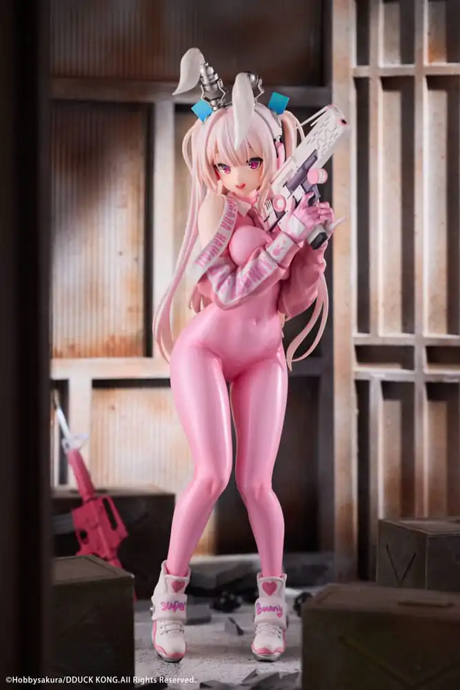 Oryginalna Ilustracja PVC Statuetka 1/6 Super Bunny Ilustrowana przez DDUCK KONG 28 cm zdjęcie produktu