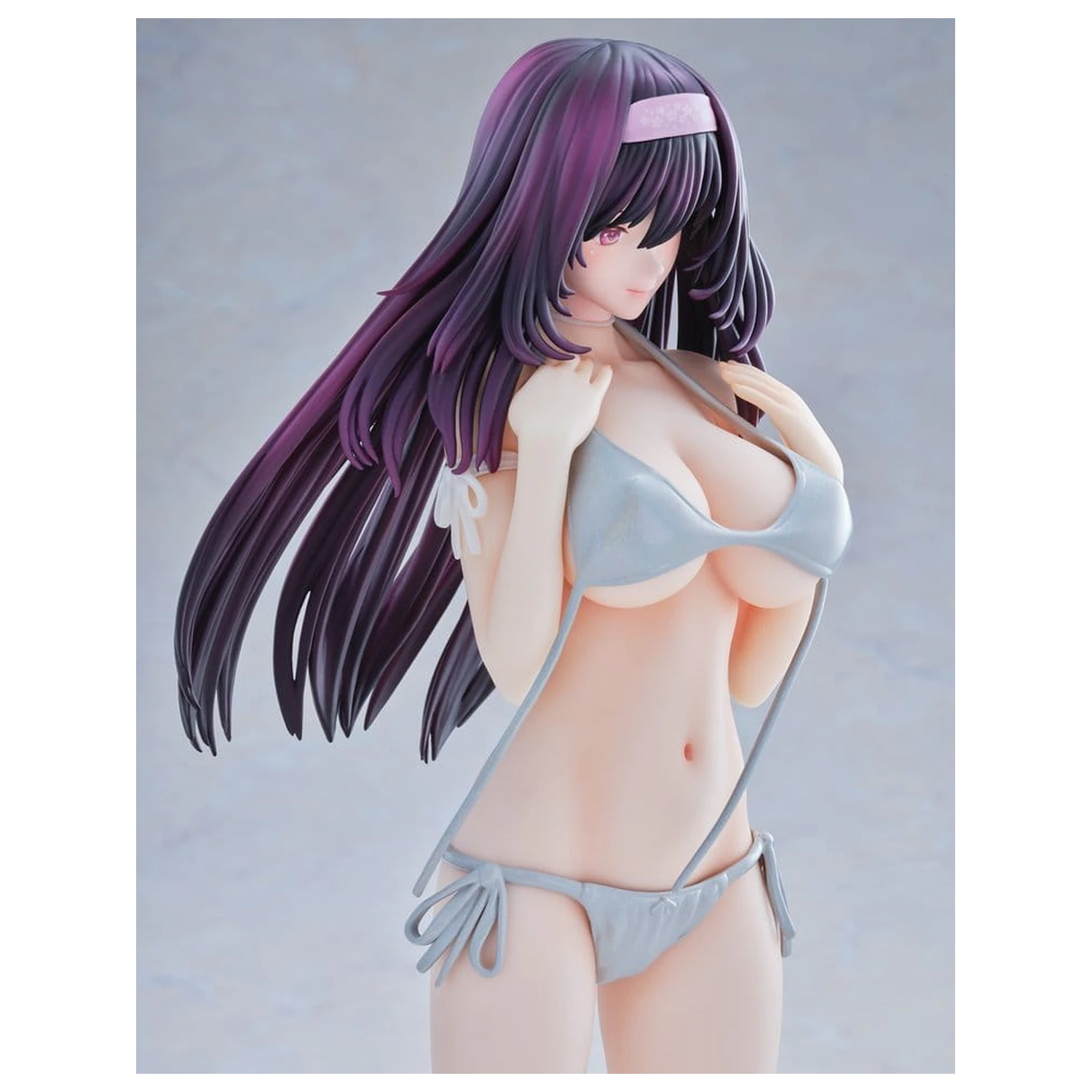 Oryginalna Statuetka Modelu 1/5 Tomoe Sakura Swimsuit Black Hair Wholesome Ver. Ilustracja Toshi Tsutakaze 32 cm zdjęcie produktu