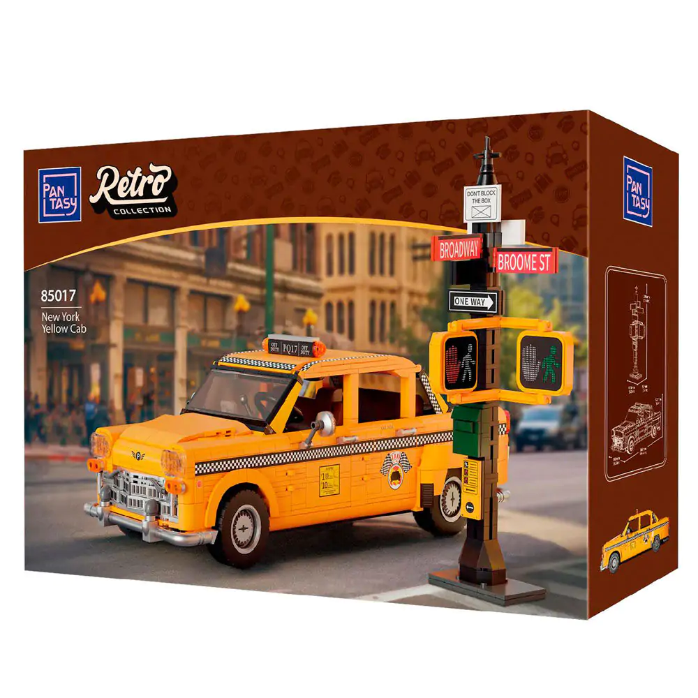 Zestaw konstrukcyjny Original-Retro Series New York Yellow Cab zdjęcie produktu