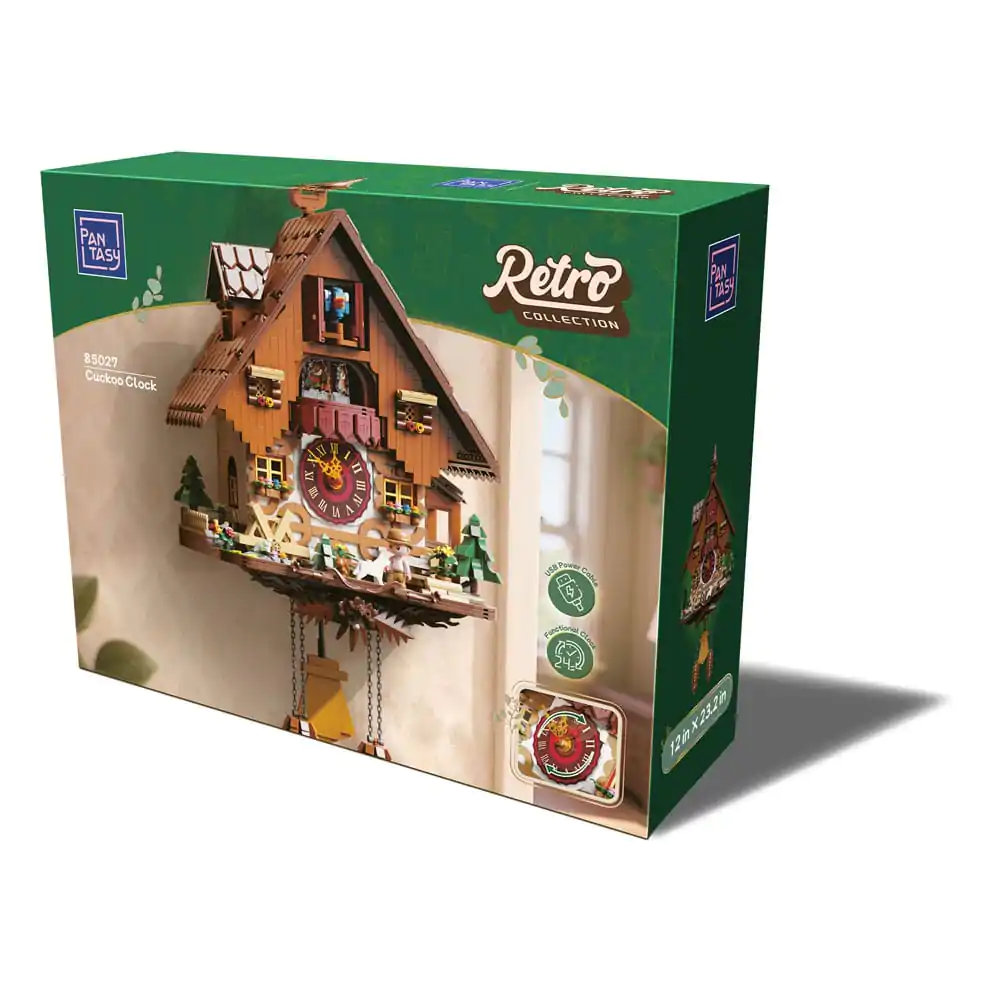 Original-Retro Series Construction Set Retro Zegar z kukułką 60 cm zdjęcie produktu