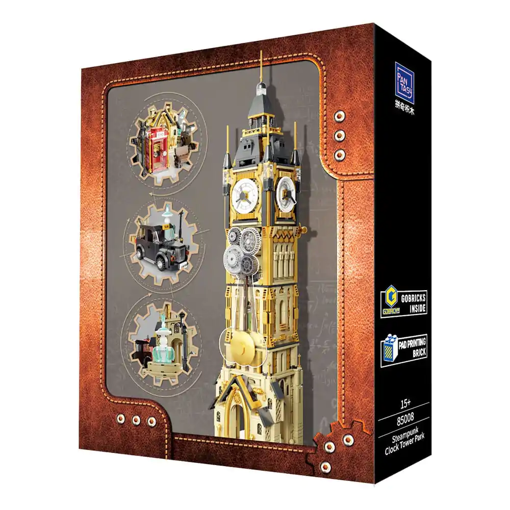 Oryginalny-Steampunk Series Construction Set Steampunk Wieża Zegarowa Park 58 cm zdjęcie produktu