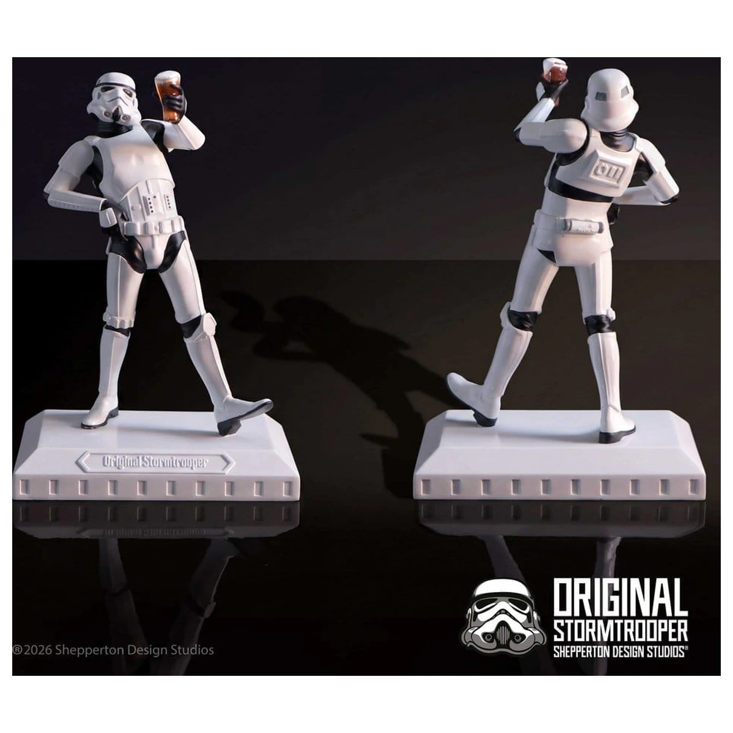 Original Stormtrooper Figurka Podnieś Kieliszek 17 cm zdjęcie produktu