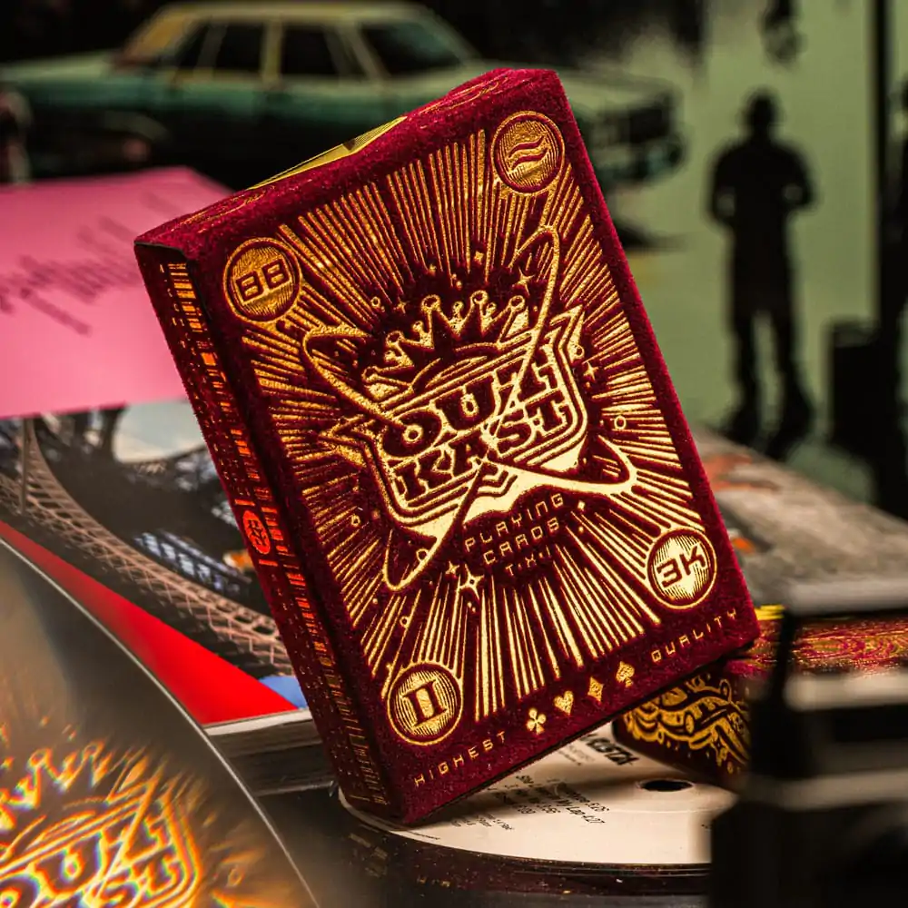 Karty do gry Outcast Playing Cards Red Velvet zdjęcie produktu