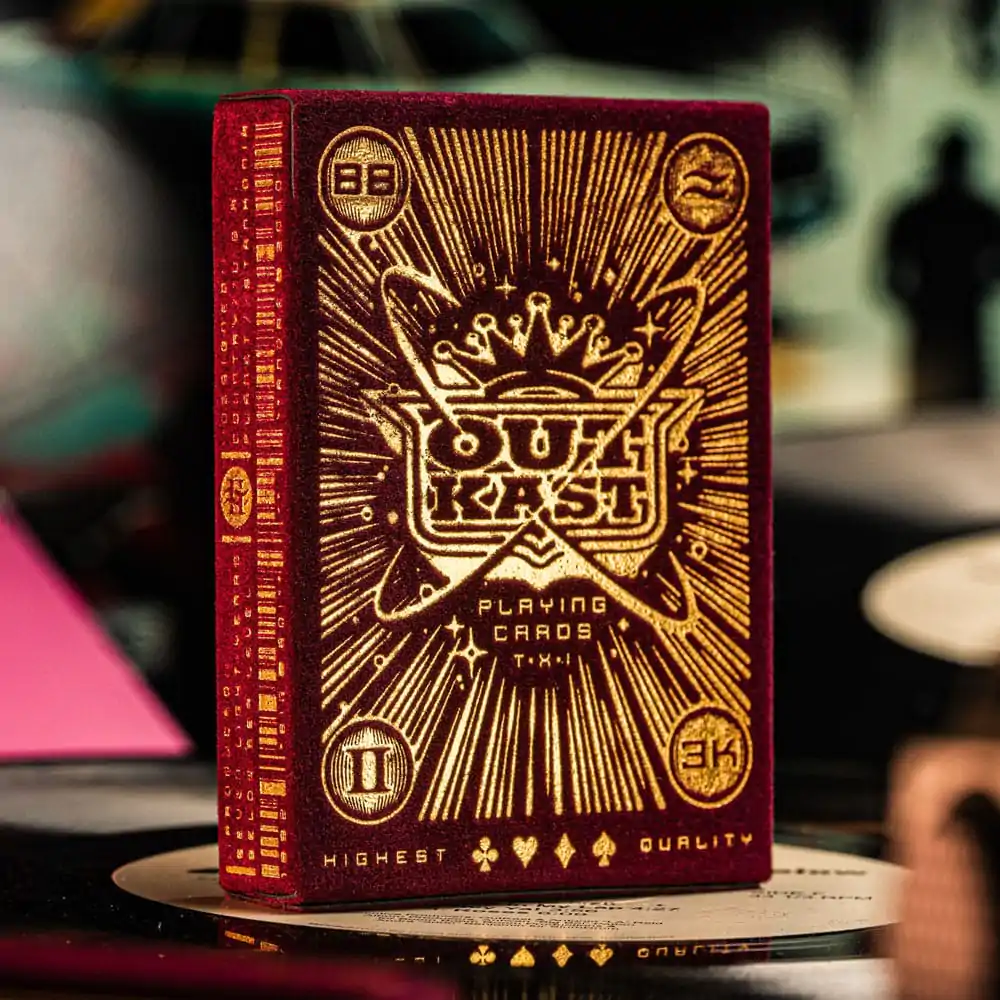 Karty do gry Outcast Playing Cards Red Velvet zdjęcie produktu