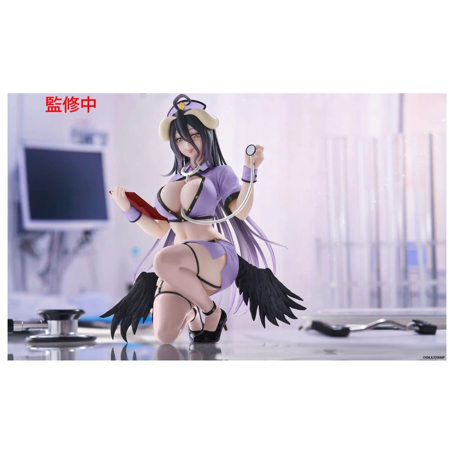 Overlord figurka PVC Desktop Cute Albedo (Nurse Ver.) Renewal 13 cm zdjęcie produktu