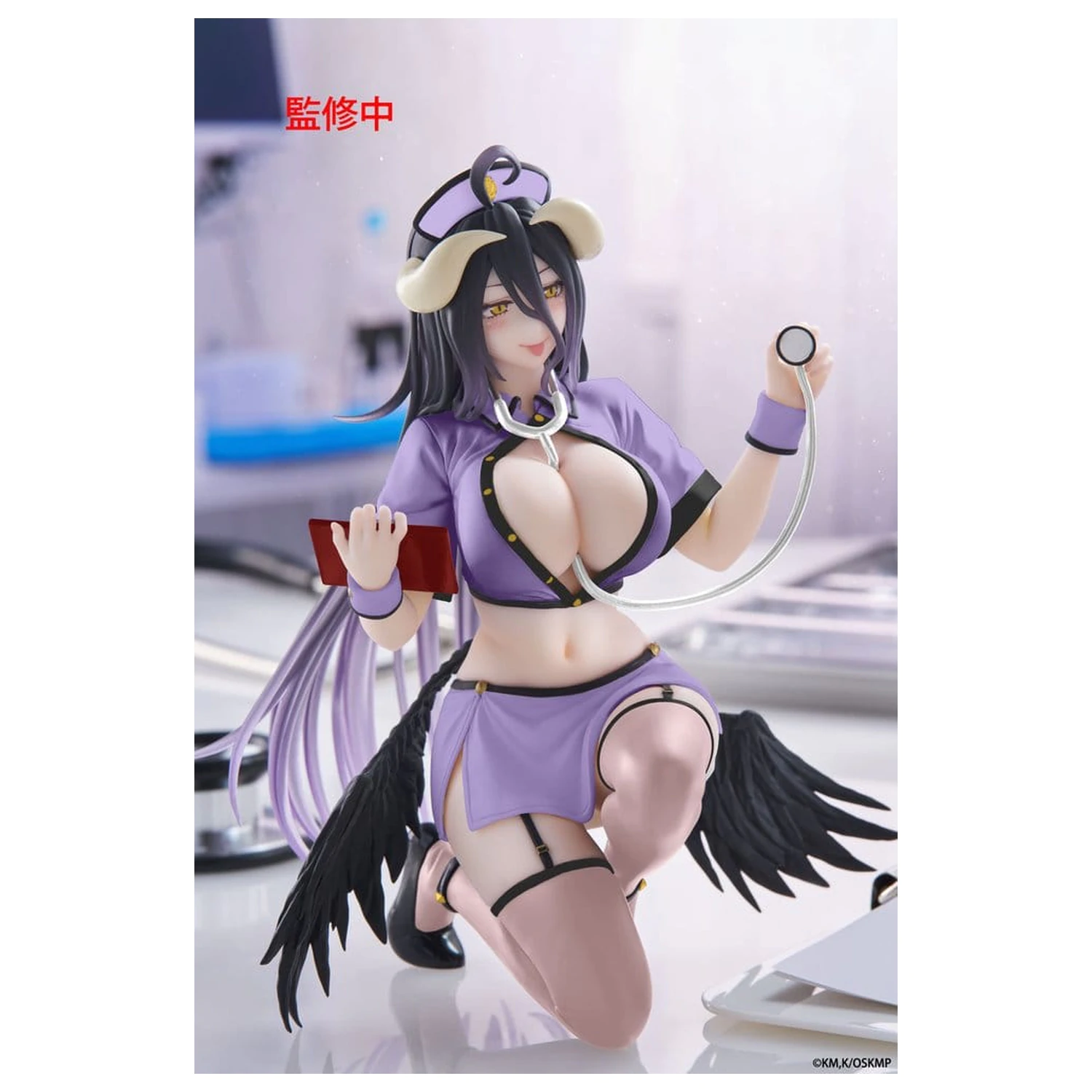 Overlord figurka PVC Desktop Cute Albedo (Nurse Ver.) Renewal 13 cm zdjęcie produktu