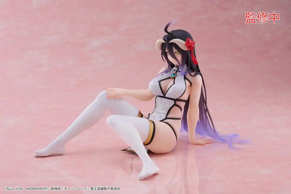 Overlord PVC Statue Desktop Cute Figure Albedo Chinese Dress Ver. Figurka 13 cm zdjęcie produktu