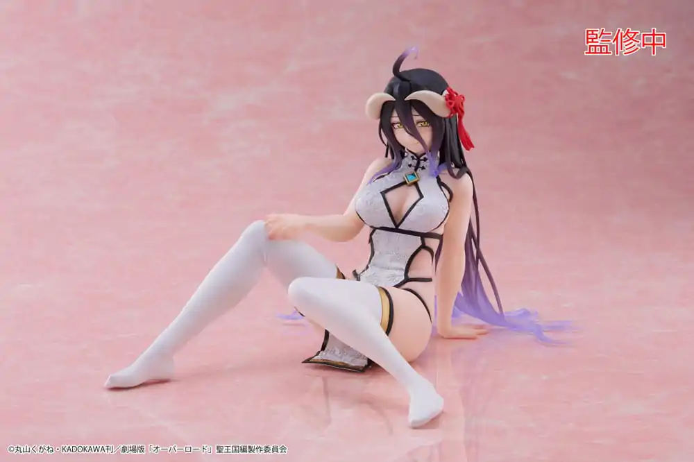 Overlord PVC Statue Desktop Cute Figure Albedo Chinese Dress Ver. Figurka 13 cm zdjęcie produktu