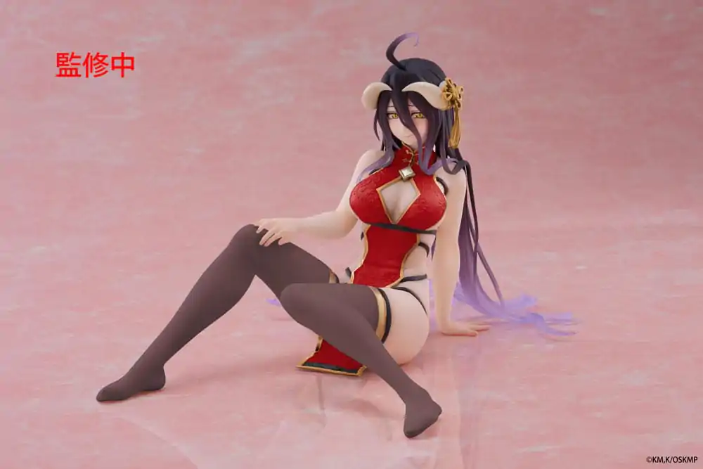 Overlord PVC Statuetka Desktop Cute Figure Albedo Chinese Dress Ver. Renewal 13 cm zdjęcie produktu