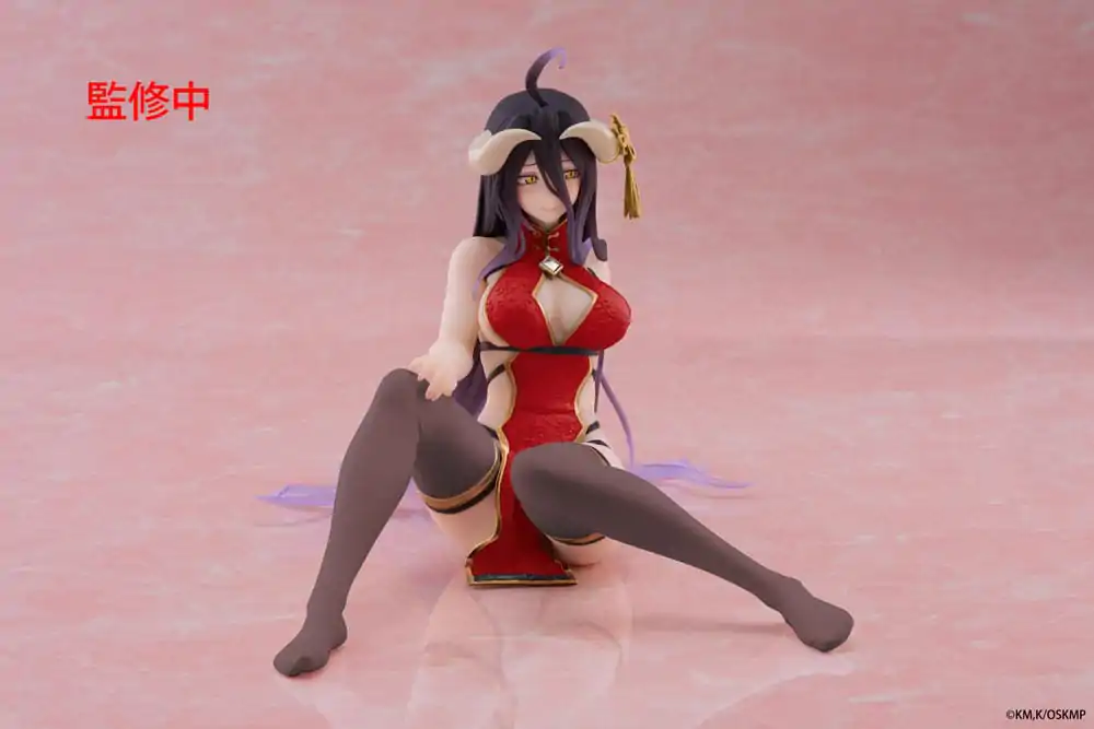 Overlord PVC Statuetka Desktop Cute Figure Albedo Chinese Dress Ver. Renewal 13 cm zdjęcie produktu