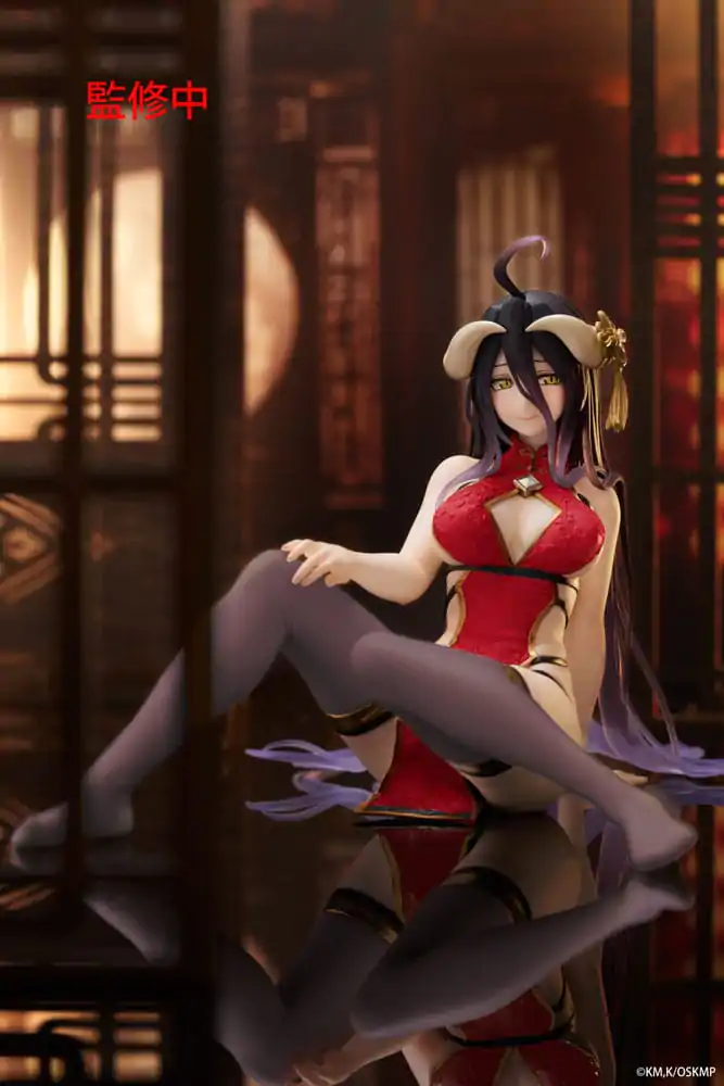 Overlord PVC Statuetka Desktop Cute Figure Albedo Chinese Dress Ver. Renewal 13 cm zdjęcie produktu